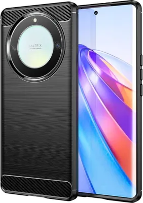 Produktbild von König Design Hülle kompatibel mit Kunststoff Soft Handyhülle - Handy Case Schwarz