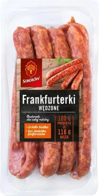 Obrázok produktu pre Klobása Sokołów Frankfurterki 270 g