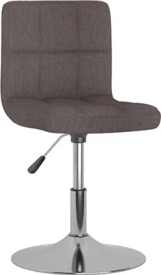 Produktbild von "2026 Promotion" Esszimmerstuhl Drehbar Taupe Stoff - Esszimmerstühle CC4305