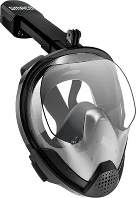 Immagine prodotto di Maschera subacquea antiappannamento impermeabile staccabile full face snorkeling - Rosso S/M