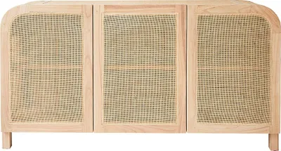 Produktbild von Buffet Mindi Holz Rohrgeflecht 150 cm modern