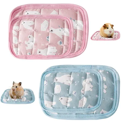 Produktbild von Kühlmatte für Kaninchen – Kühlmatte für Hamster – Kühlmatte für Haustiere – Kühlkissen – 41 x 30 cm – Bleibt diesen Sommer kühl – Kühlkissen