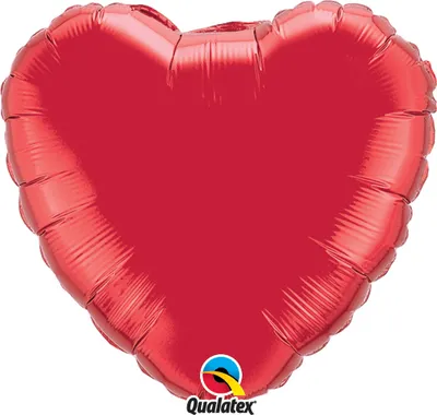 Produktbild von Karaloon Ballon rotes Riesenherz aus aluminiumbeschichteter Folie