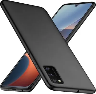 Image de Housse Noire En Silicone Pour Samsung Galaxy A41 Mat Fort Sm-A415F