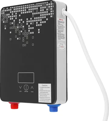 Produktbild von Elektrischer Wasserheizer, LED-Display, Sicherheitsfunktion, schwarz