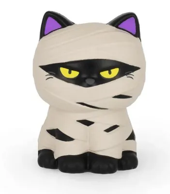 Produktbild von Legami - Stressabbau Halloween Anti-Stress Spielzeug -- Mummy Cat - Stress Less