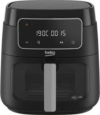 Obrázek produktu pro Multifunkční horkovzdušná fritéza BEKO FRL3374B, 1900 W, 7,6 l, 2 kg hranolků, dotykový LCD displej, černá