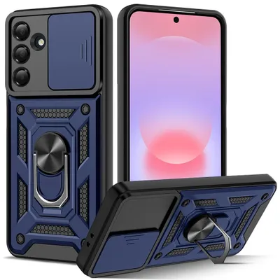 Zdjęcie produktu dla Techsuit CamShield Etui z przesuwaną Samsung Galaxy A37 5G - niebieskie