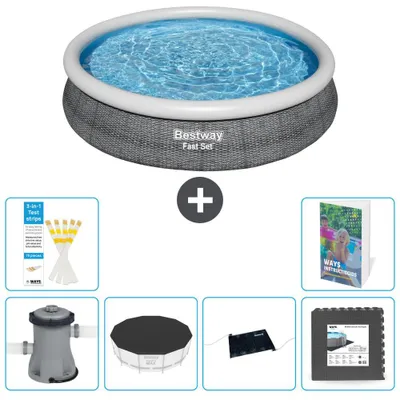 Image de Bestway Fast Set rond - 366 x 76 cm - 7 pièces  S195