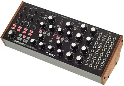 Produktbild von MOOG Subharmonicon Analogsynthesizer semimodularer polyrhythmischer Sequenzer Schwarz