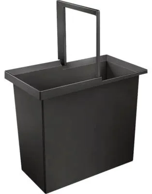 Obrázok produktu pre Blanco odpadkový kôš 19 l Select - odpadkový kôš vhodný pre zabudovaný systém triedenia odpadu, antracitový plast