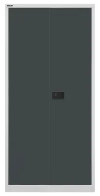 Produktbild von BISLEY Flügeltürenschrank Universal Maße: 91,4 x 195 x 40 cm (B x H x T) Anzahl der Fachböden: 4 Fachböden