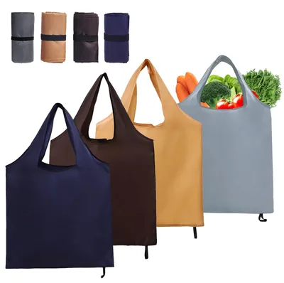 Productafbeelding van Opvouwbare boodschappentas - Set van 4 stuks - Milieuvriendelijk - 56 x 69 cm