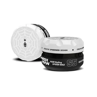 Obrázek produktu pro NISHMAN S5 Hair Styling Spider Wax - Weiß 150 ml XL