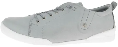 Produktbild von Andrea Conti Damen Sneaker Leder Slipper mit losen Einlagen 0345724, Größe:37 EU, Farbe:Grau