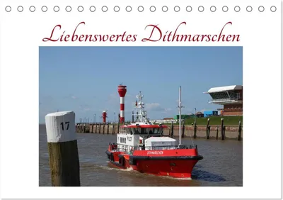 Produktbild von Liebenswertes Dithmarschen (Tischkalender 2025 DIN A5 quer), CALVENDO Monatskalender