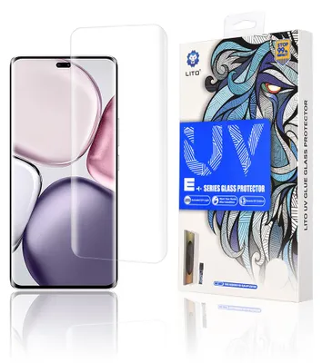 Zdjęcie produktu dla Lito - 3D UV Glass Szkło UV do Honor Magic7 Lite / X9c - przezroczyste