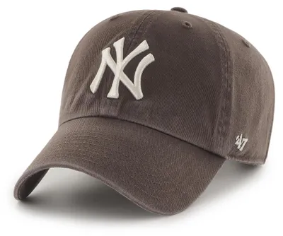 Produktbild von '47 Brand MLB New York Yankees '47 CLEAN UP Cap Contrast Brown