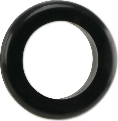 Produktbild von KSS Kabeldurchführungstülle PVC, schwarz, Plattenstärke 1,5, Loch-Ø 25, offen, 1 Stück