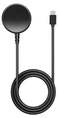 Immagine prodotto di Caricabatterie USB-C compatibile con Samsung Galaxy Watch 7/Ultra/6/5/4/3/FE – confezione singola, 1 caricabatterie USB-C