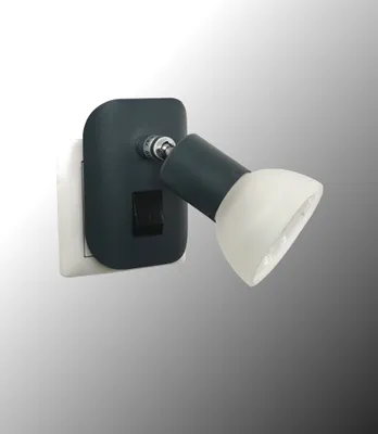 Produktbild von Steckerlicht mit Glasschirm & 5 Watt LED Leuchtmittel