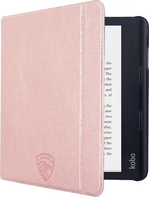 Image de Dutch Shield - Slimfit Case Housse pour le Kobo Sage Ebook - Housse à rabat Ereader Housse de protection Cover Slimfit Sleepcover, Rose