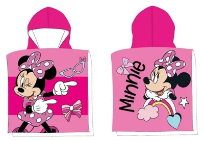 Zdjęcie produktu dla Ponczo Minnie Fashion Fun 50 x 100