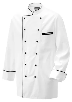 Produktbild von Kochjacke  schwarz Gr. 62 : 62 : schwarz : 100% Baumwolle 150