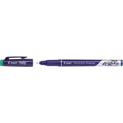 Produktbild von Pilot FriXion Fineliner, Grün, Fein, Blau, Silber, Rund, 1,3 mm, 0,45 mm