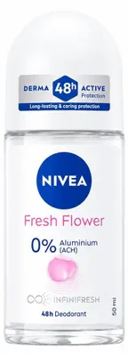 Produktbild von NIVEA Fresh Flower Anti-Transpirant Roll-on 48H 50ml