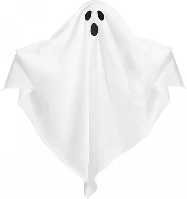 Produktbild von Weißer Geist als Halloween Hängefigur
