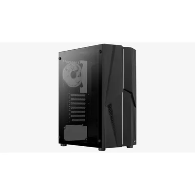 Produktbild von Aerocool Mecha-G-BK-v2, Midi Tower, PC, Schwarz, ATX, micro ATX, Mini-ITX, Acrylnitril-Butadien-Styrol (ABS), SPCC, 15,9 cm