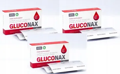 Immagine prodotto di 3x Gluconax Premium Controllo della glicemia 30 capsule