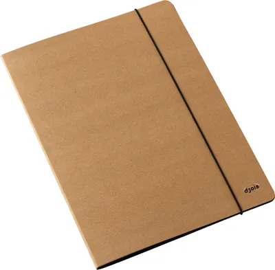 Produktbild von Djois - Sortiermappe Kraft Line A4 6 Tabs braun