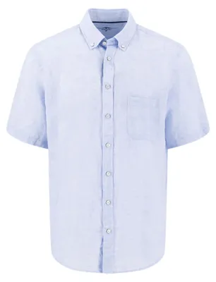 Produktbild von FYNCH-HATTON – Herren – Hemd Premium Linen, B.D., 1/2 new breeze – Art. 16046001