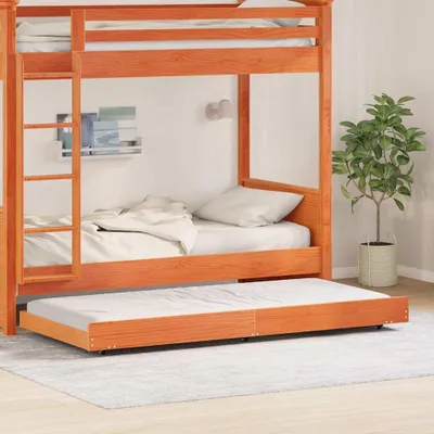 Obrázok produktu pre Maison Exclusive - posteľový rám hnedý 90 x 200 cm masívne drevo borovica