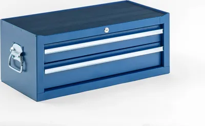 Produktbild von Werkzeugkiste, Aufsatz, 2 Schubladen, blau