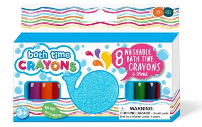 Image de 8 crayons de bain - Buddy & Barney, à partir de 3 ans
