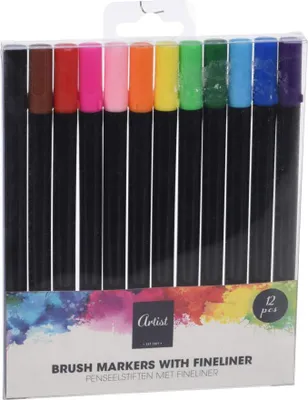 Produktbild von Pinselstift mit Fineliner-Set