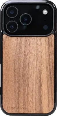Produktbild von Holzhülle für iPhone 17 Pro, Bewood Amerikanischer Nussbaum