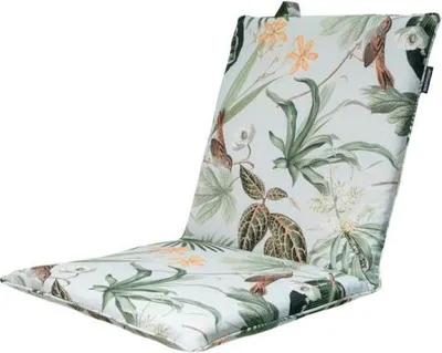 Produktbild von Madison Stapelstuhl Kissen Grasse Grün 97x49 cm für Gartenmöbel mit Rückenlehne, 3 cm dick