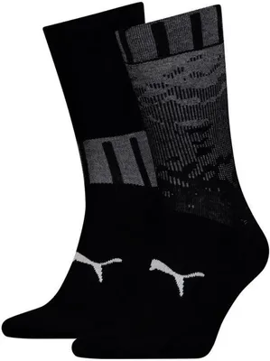 Produktbild von Puma Sock 2p Schwarze Socken 43-46