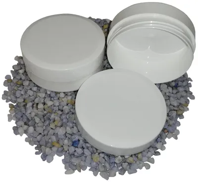 Produktbild von 100 Salbendosen Salbendose Cremdose 30ml Pia