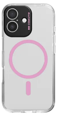 Produktbild von case&me Transparente Hülle, kompatibel mit MagSafe-Aufladung für iPhone 17