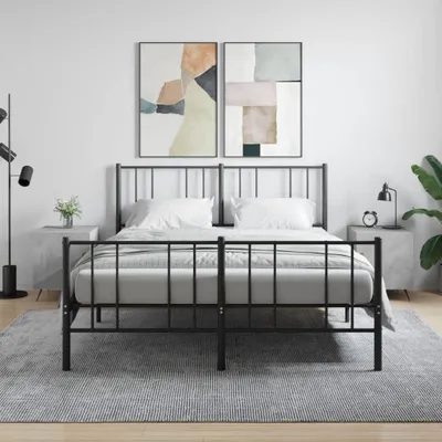 Obrázok produktu pre vidaXL Nočné stolíky 2 ks. Betónová sivá 40x40x50 cm odvodený drevený výrobok