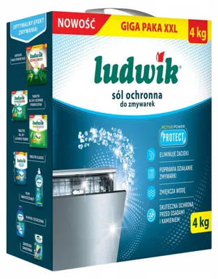 Produktbild von LUDWIK Grobkörniges Salz für Geschirrspüler 4 kg