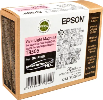 Produktbild von Epson C13T85060N, Magenta, 80 ml, 1 Stück(e), Einzelpackung