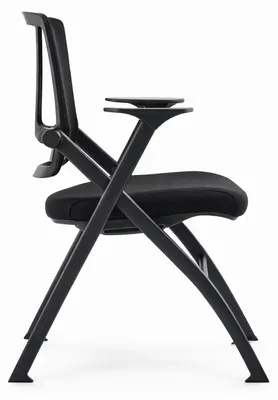 Produktbild von Ergonomischer Seminarstuhl mit atmungsaktivem Netzrücken und Armlehnen