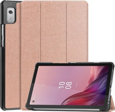 Produktbild von Lenovo Tab M9 Hülle - Tri-Fold Ständer Klapphülle - Roségold
