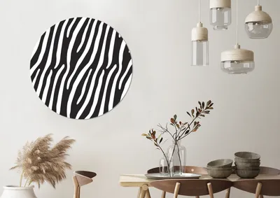 Produktbild von MuchoWow® - Mauerkreis - Wandbilder - Runde Bild - Bild aus Aluminium - Schlafzimmer - Wohnzimmerdekoration - Wand Dekoration